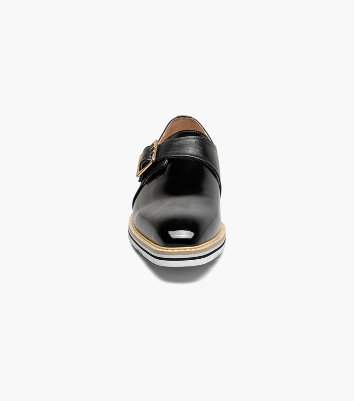 Stacy Adams Bartram Plain Toe Monk Strap by Stacy Adams Shoes