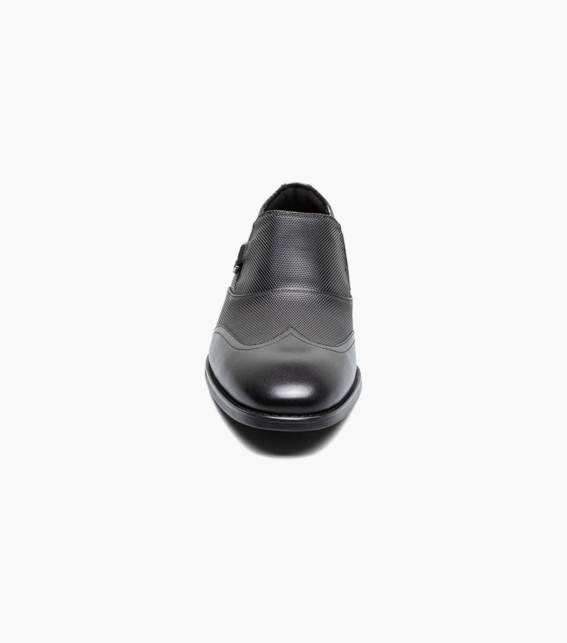 Stacy Adams Lockwood Wingtip Ornament Slip On by Stacy Adams Shoes