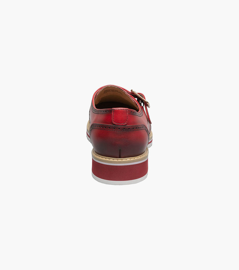 Stacy Adams Bartram Plain Toe Monk Strap by Stacy Adams Shoes