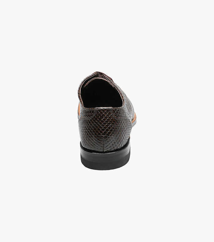 Stacy Adams Madison Anaconda Plain Toe Oxford by Stacy Adams Shoes