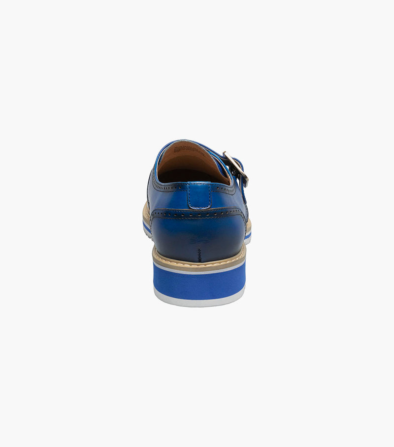 Stacy Adams Bartram Plain Toe Monk Strap by Stacy Adams Shoes