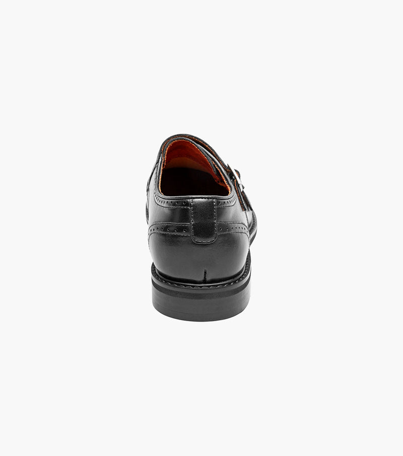 Stacy Adams Boswell Cap Toe Double Monk Strap by Stacy Adams Shoes