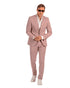 Blush Color Suit For Men - Mauve Suit - Wedding Slim Fit Suit