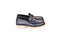 C0001202-7887 loafer with silver buckle-Blue