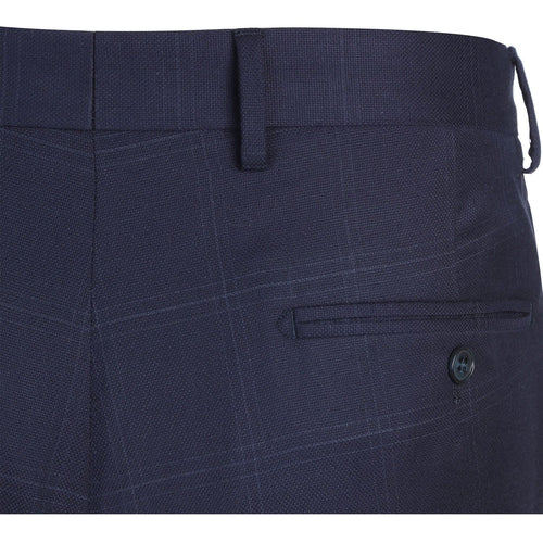 293-29 Men's Slim Fit Checked Suits