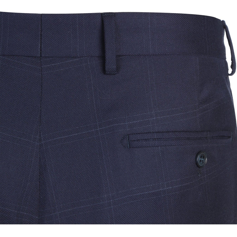 293-29 Men's Slim Fit Checked Suits