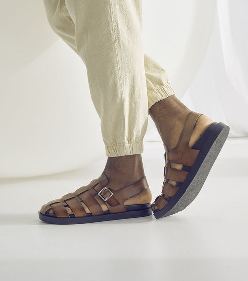 Stacy Adams Montego Slingback Buckle Sandal by Stacy Adams Shoes