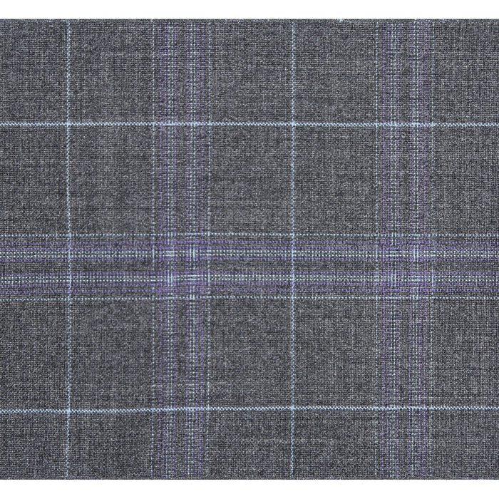 293-25 Men's Classic Fit Checked Suits