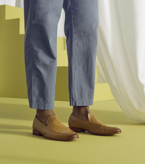 Stacy Adams Winden Moc Toe Perf Slip On by Stacy Adams Shoes
