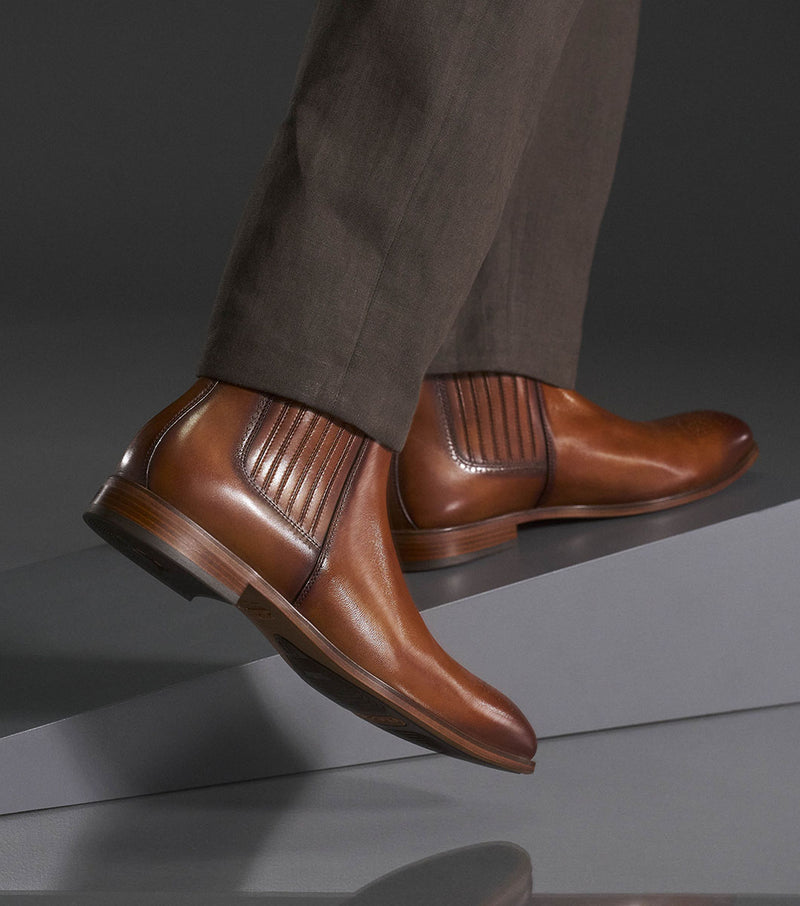 Stacy Adams Bradley Plain Toe Chelsea Boot by Stacy Adams Shoes