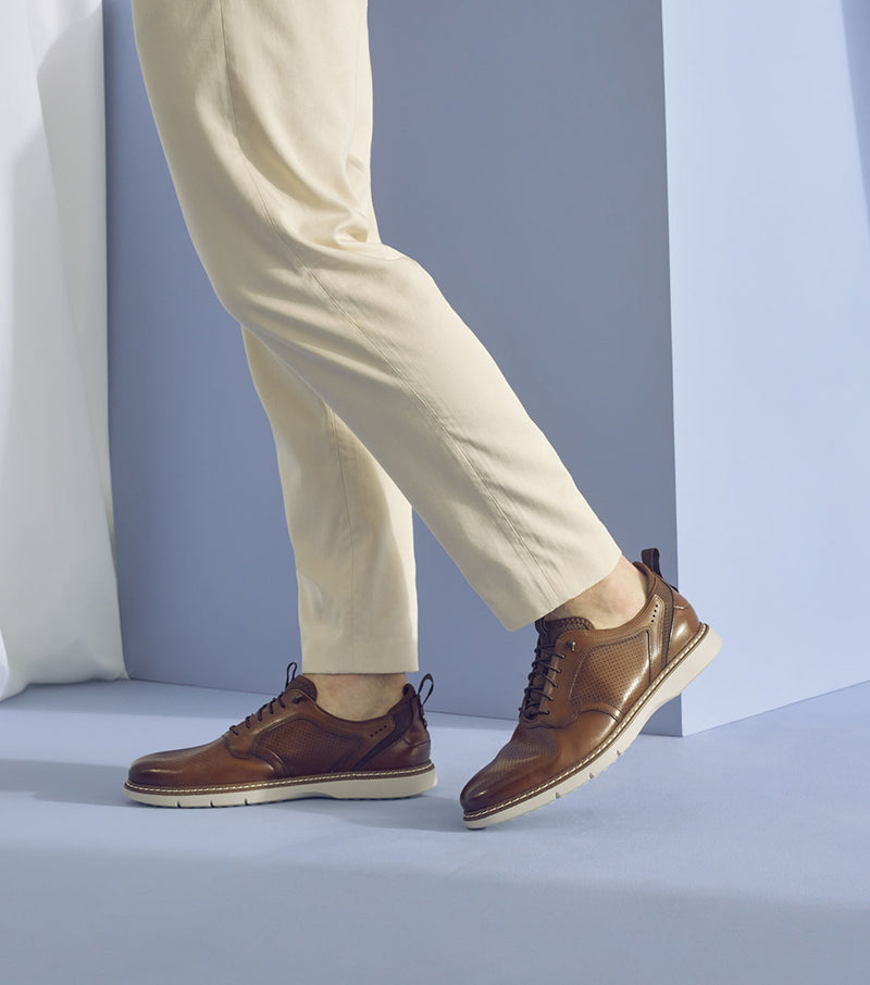 Stacy Adams Sync Plain Toe Elastic Lace Up by Stacy Adams Shoes