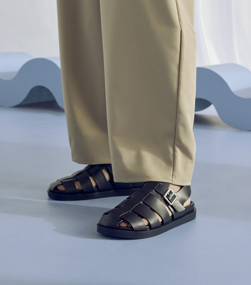 Stacy Adams Montego Slingback Buckle Sandal by Stacy Adams Shoes