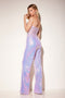 Sequin Strapless Corset Jumpsuit by Lucci Lu 1294