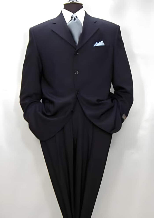 Mens Blue Wool Suit   - Any Brand Style Size