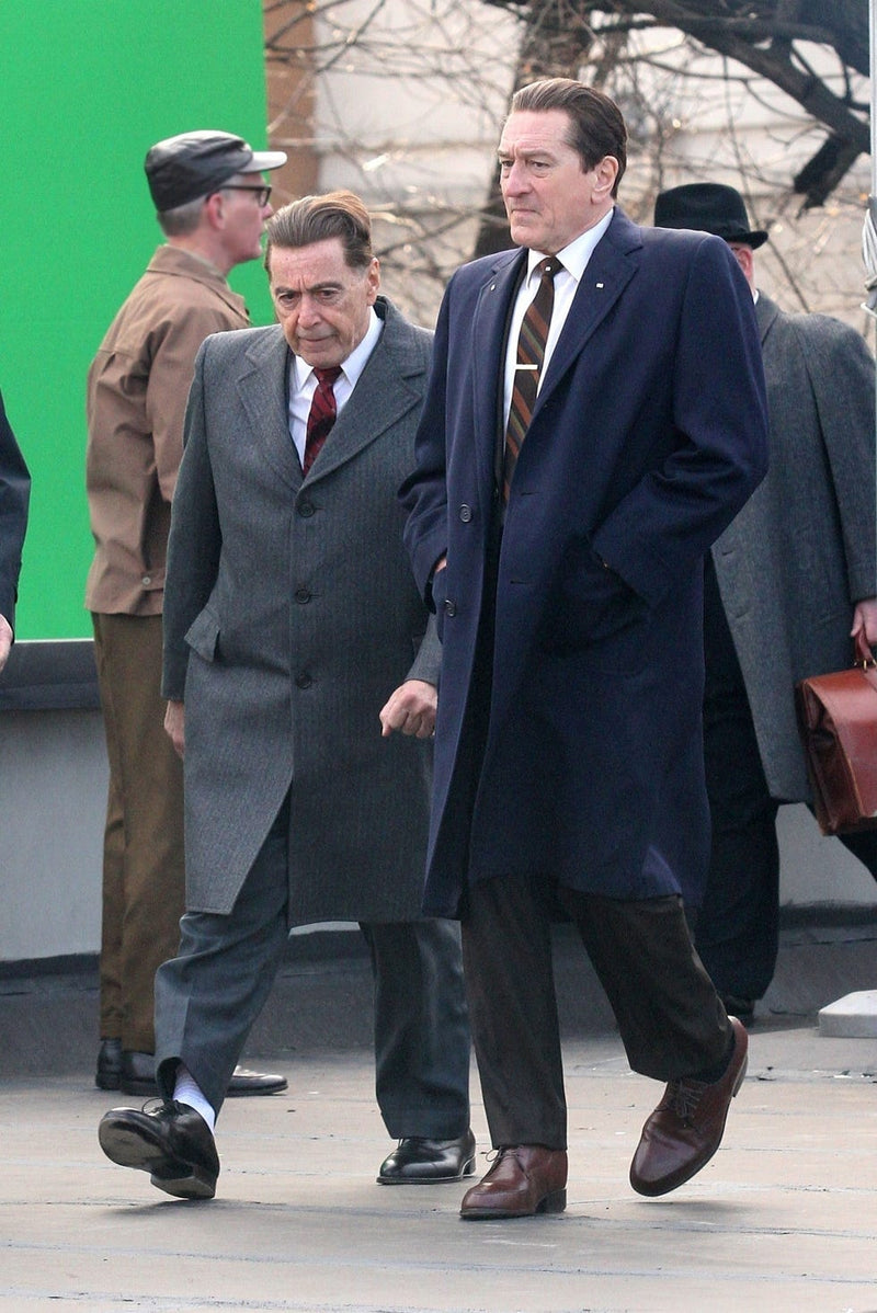 Frank Sheeran The Irishman Robert De Niro Blue Coat - Image 2
