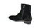 C191-1547-Lizard print Black Suede