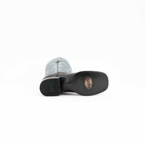 Ferrini Morgan Ostrich Leather Dress Shoe - Smooth Black