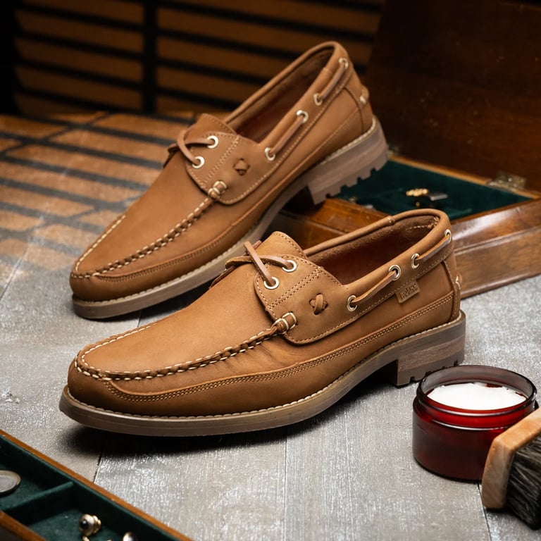 Marco Di Milano Amalfi Bronze Premium Calf Leather Boat Shoes - view 7