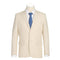 611-6 Men's New Slim Fit Checked Linen Suits