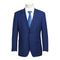 564-2 Men's Classic Fit Wool Blend Checked Suit