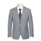 564-1 Men's Classic Fit Wool Blend Stretch Checked Suit