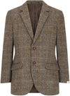 Walker and Hawkes Harris Tweed Blakemore Blazer for Men - Hand-Woven Wool Tweed Jacket with Polyester Lining, Regular Fit