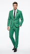 Men’s Emerald Green Tuxedo Suit – Emerald Green Formal Tuxedo with Shawl Lapel Jacket Trousers for Prom, Wedding in Augusta Green