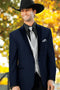 Smoking Traje - Esmoquin - Smoking Para Hombre - Navy Tuxedo