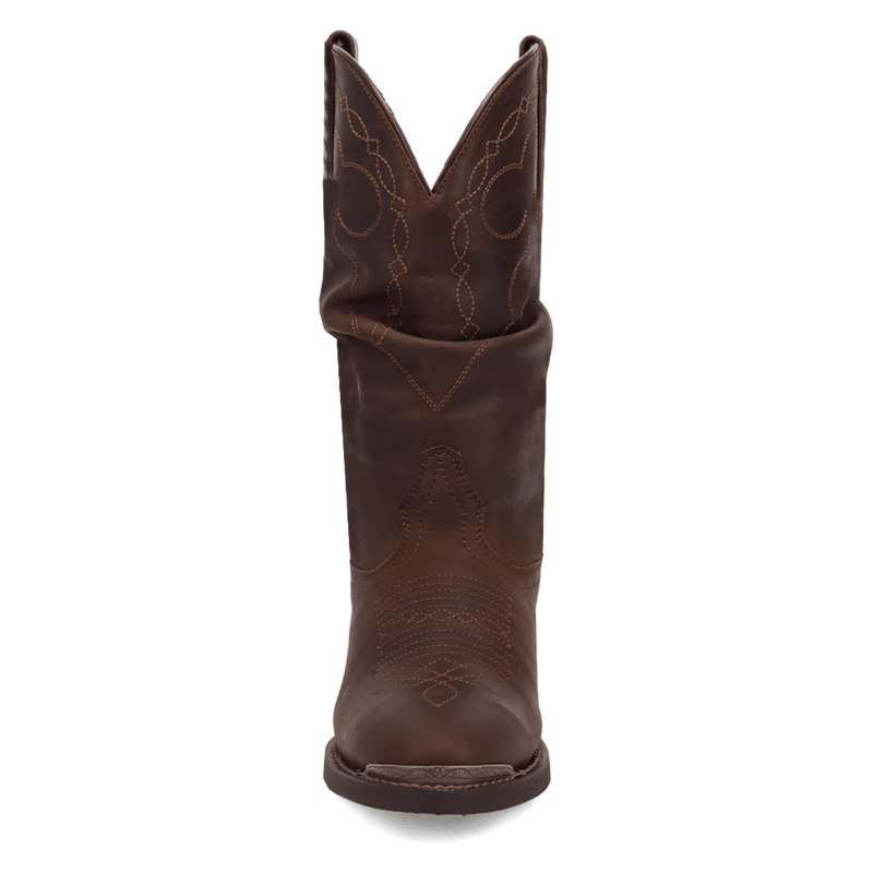 Laredo Lazy River Leather Boot - Premium Brown Ankle Boot
