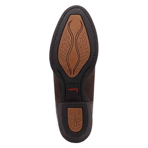 Laredo Lazy River Leather Boot - Premium Brown Ankle Boot