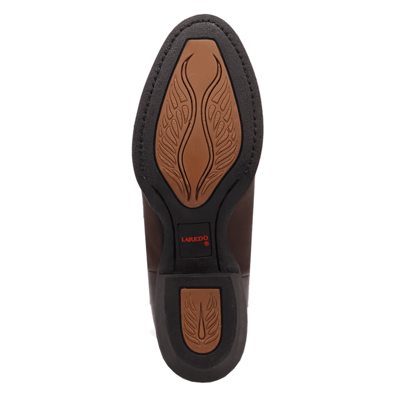 Laredo Lazy River Leather Boot - Premium Brown Ankle Boot