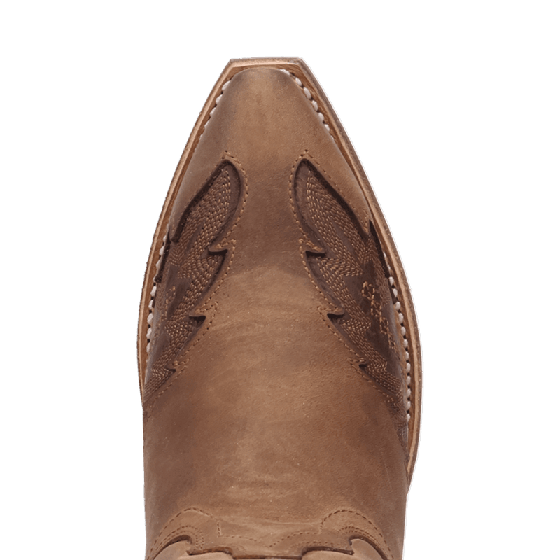 Laredo Coyote Creek Wide Calf Leather Boot - Rich Brown