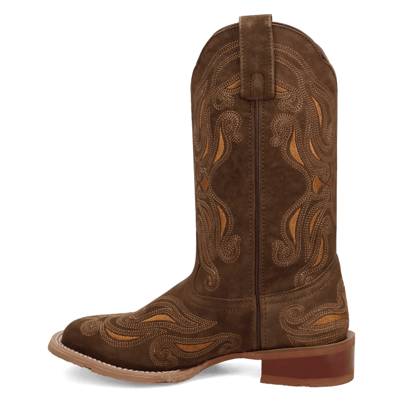 Laredo Millie Leather Boot - Luxury Brown Ankle Boot