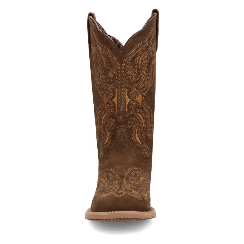 Laredo Millie Leather Boot - Luxury Brown Ankle Boot
