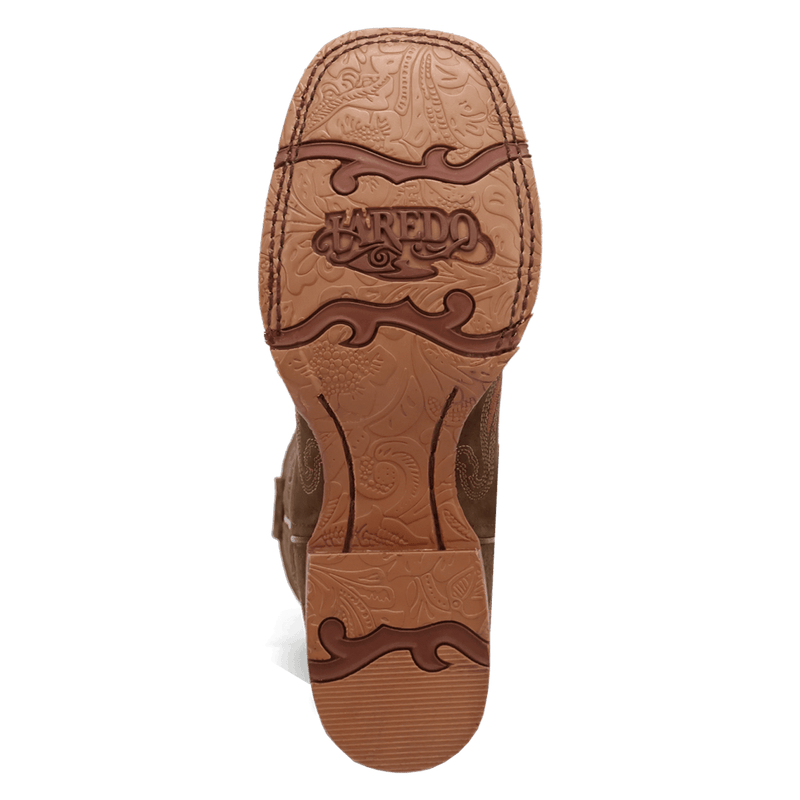 Laredo Millie Leather Boot - Luxury Brown Ankle Boot
