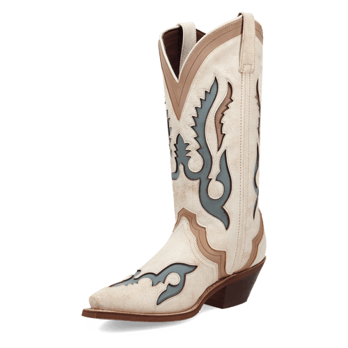 Laredo Honky-Tonk Halo Leather Boot - Premium Western Style