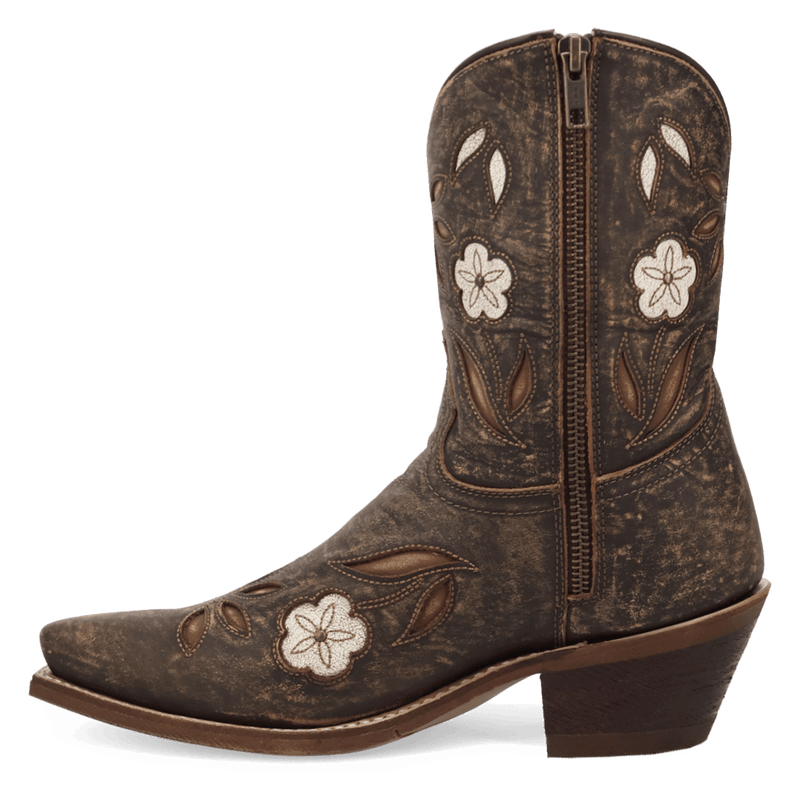 Laredo Wild Petal Leather Bootie - Premium Ankle Boot