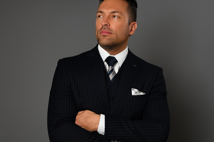 Statement Suits Black Grey