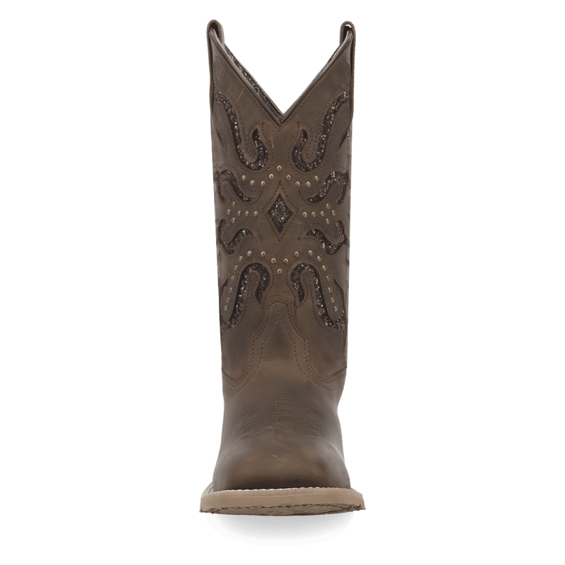 Laredo Lonestar Lace Leather Boot - Classic Western Style