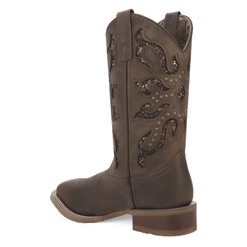 Laredo Lonestar Lace Leather Boot - Classic Western Style