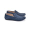P00026-2301-perforated Driving shoe Navy