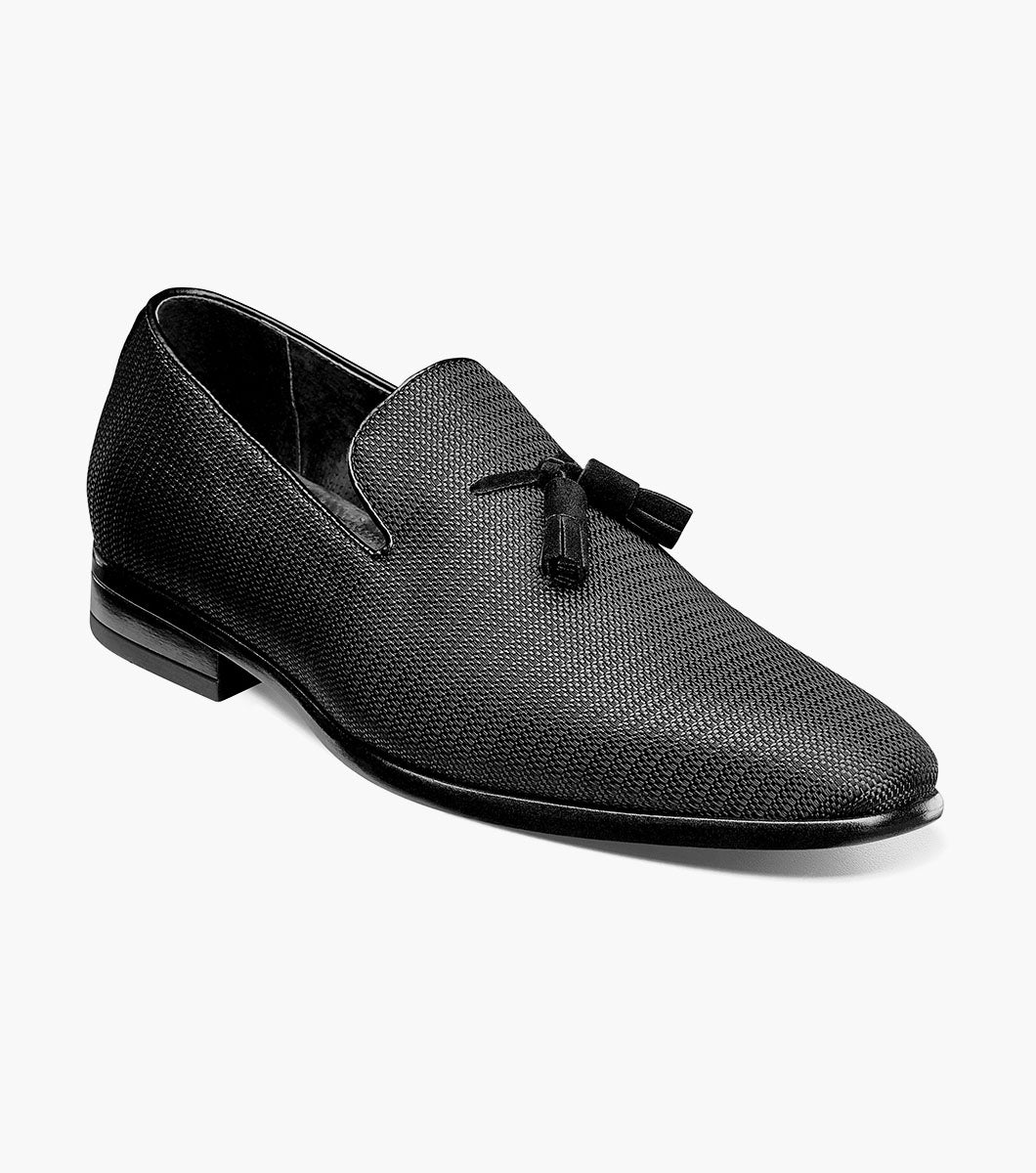 Stacy Adams Tazewell Plain Toe Tassel Slip On by Stacy Adams Shoes