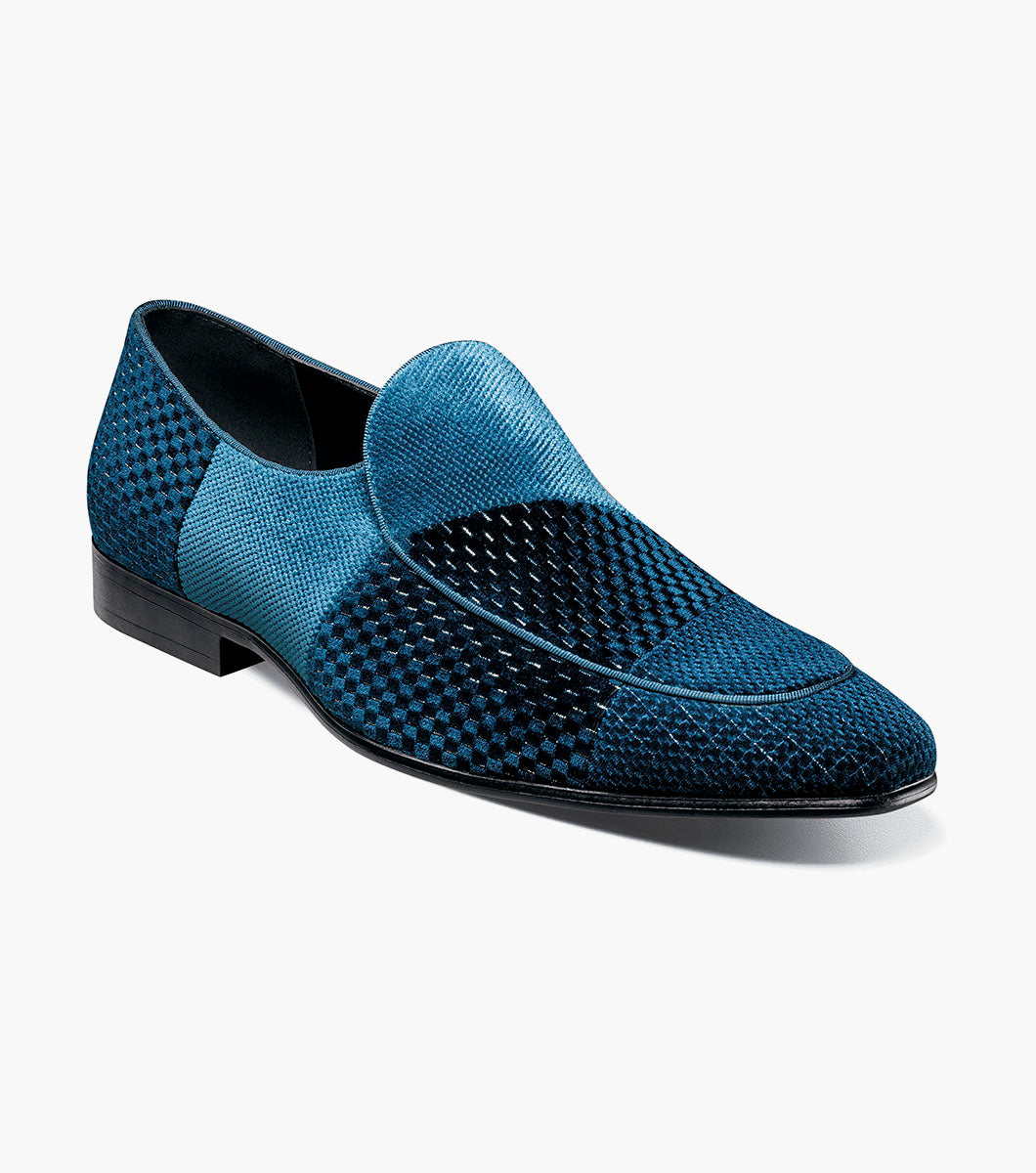 Stacy Adams Shapshaw Velour Moc Toe Slip On by Stacy Adams Shoes