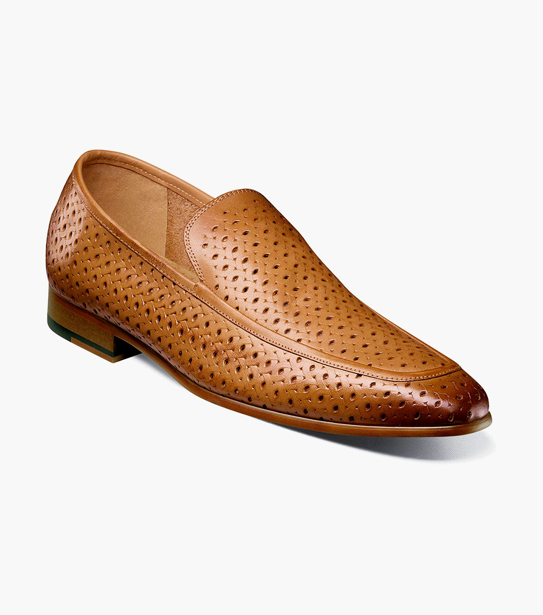 Stacy Adams Winden Moc Toe Perf Slip On by Stacy Adams Shoes
