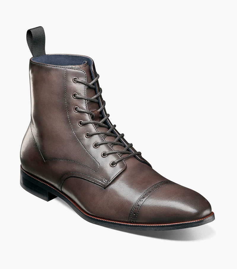 Stacy Adams Henry Cap Toe Lace Up Boot by Stacy Adams Shoes