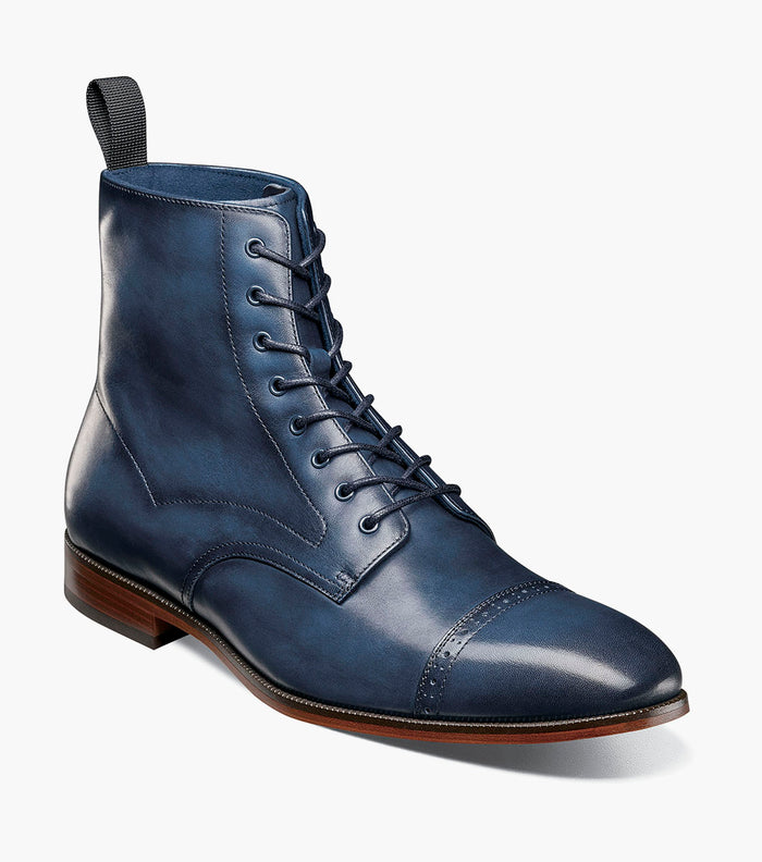 Stacy Adams Henry Cap Toe Lace Up Boot by Stacy Adams Shoes
