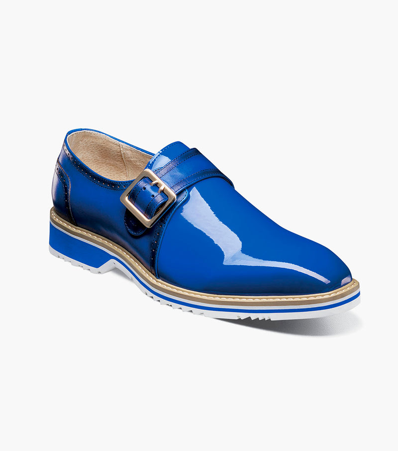 Stacy Adams Bartram Plain Toe Monk Strap by Stacy Adams Shoes