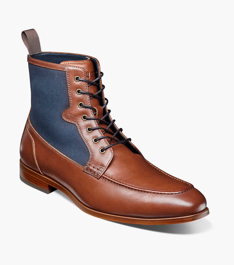 Stacy Adams Brumley Moc Toe Lace Up Boot by Stacy Adams Shoes