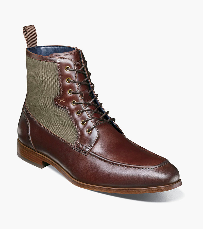 Stacy Adams Brumley Moc Toe Lace Up Boot by Stacy Adams Shoes