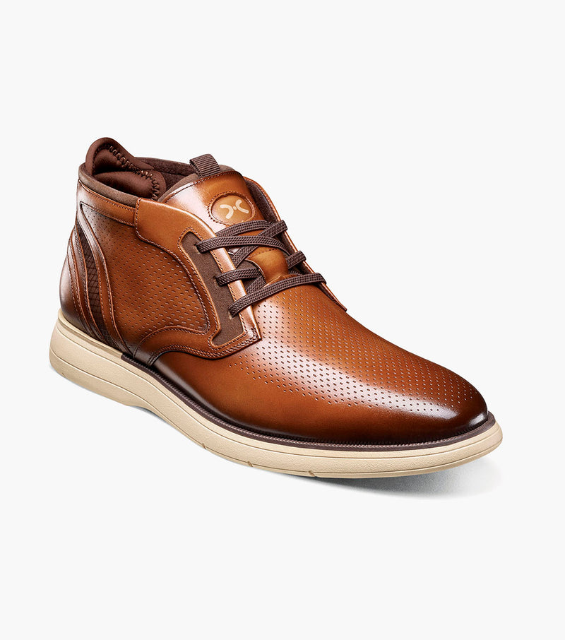 Stacy Adams Eastmont Plain Toe Elastic Lace Chukka Boot by Stacy Adams Shoes
